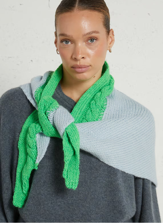 Dr Bloom Blue Cake Scarf