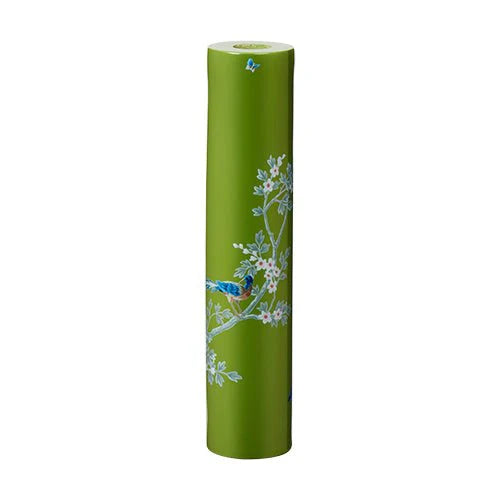 Chinoiserie Candlestick - green