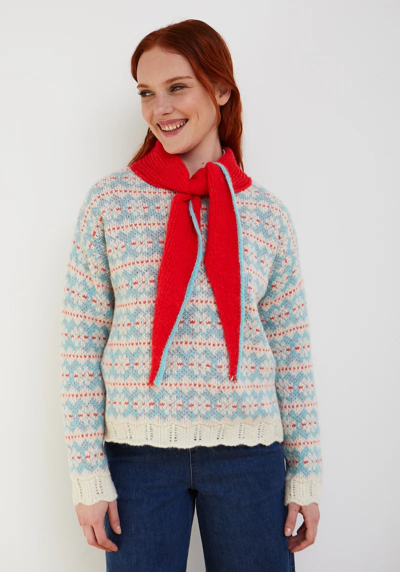 Dr Bloom Red Cowboy Sweater