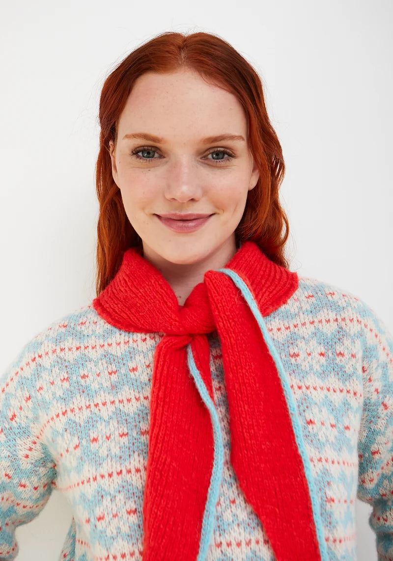 Dr Bloom Red Cowboy Sweater