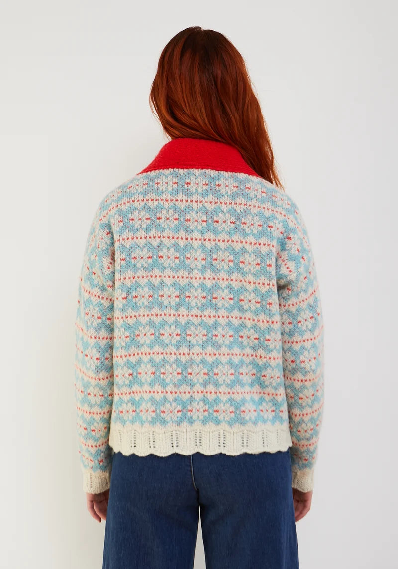 Dr Bloom Red Cowboy Sweater