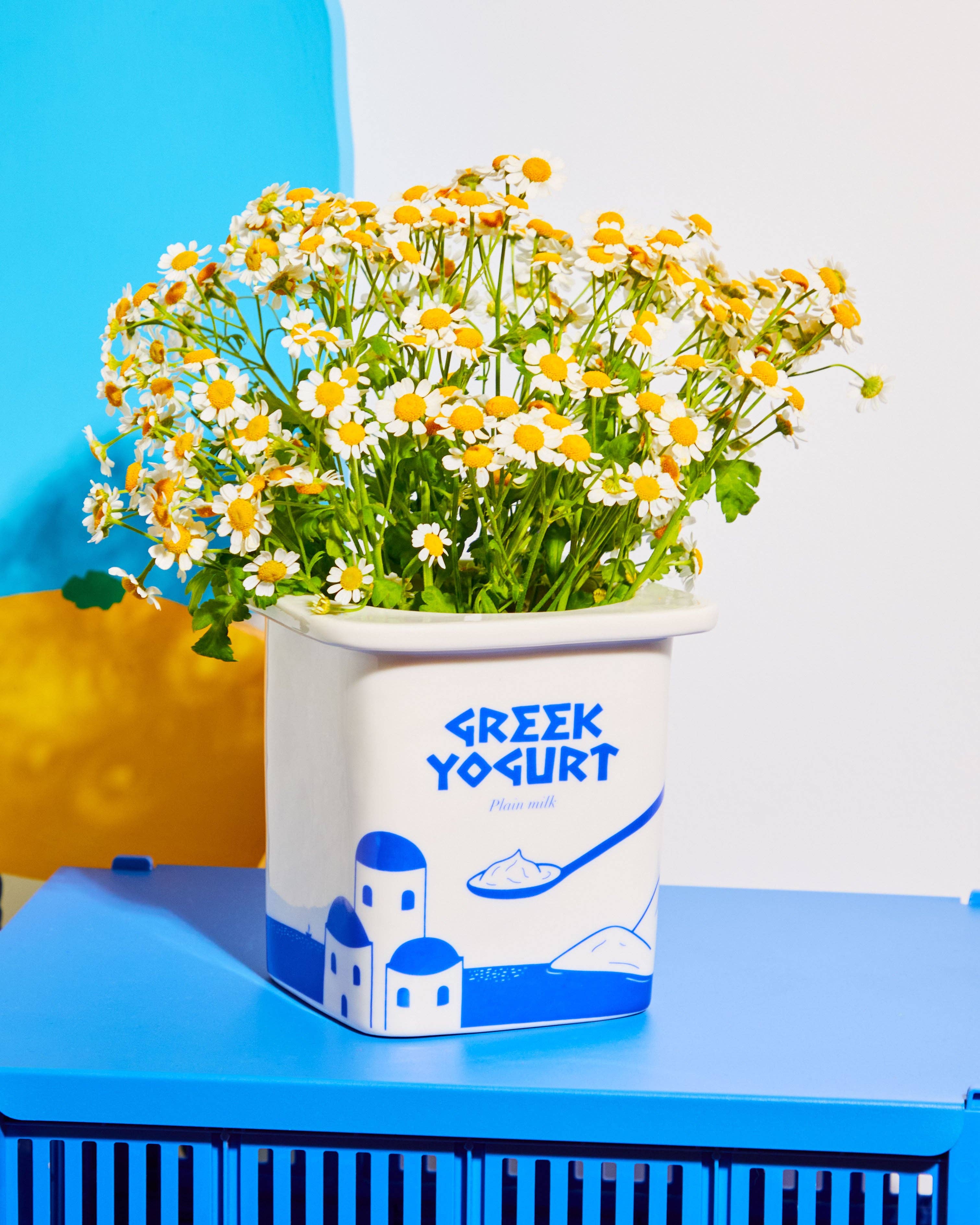 Vase/Pot Greek Yogurt