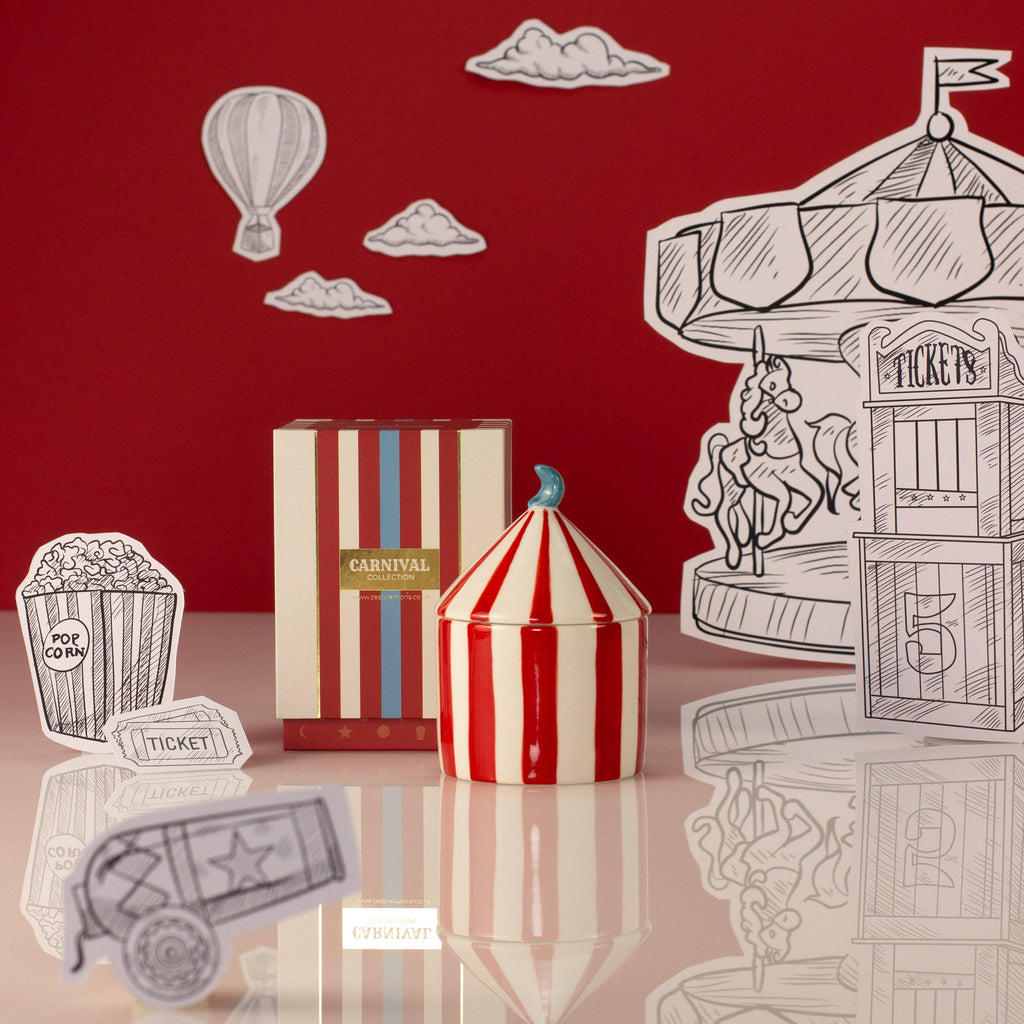 Carnival: Ringmaster Red Candle - Plum & Pomegranate