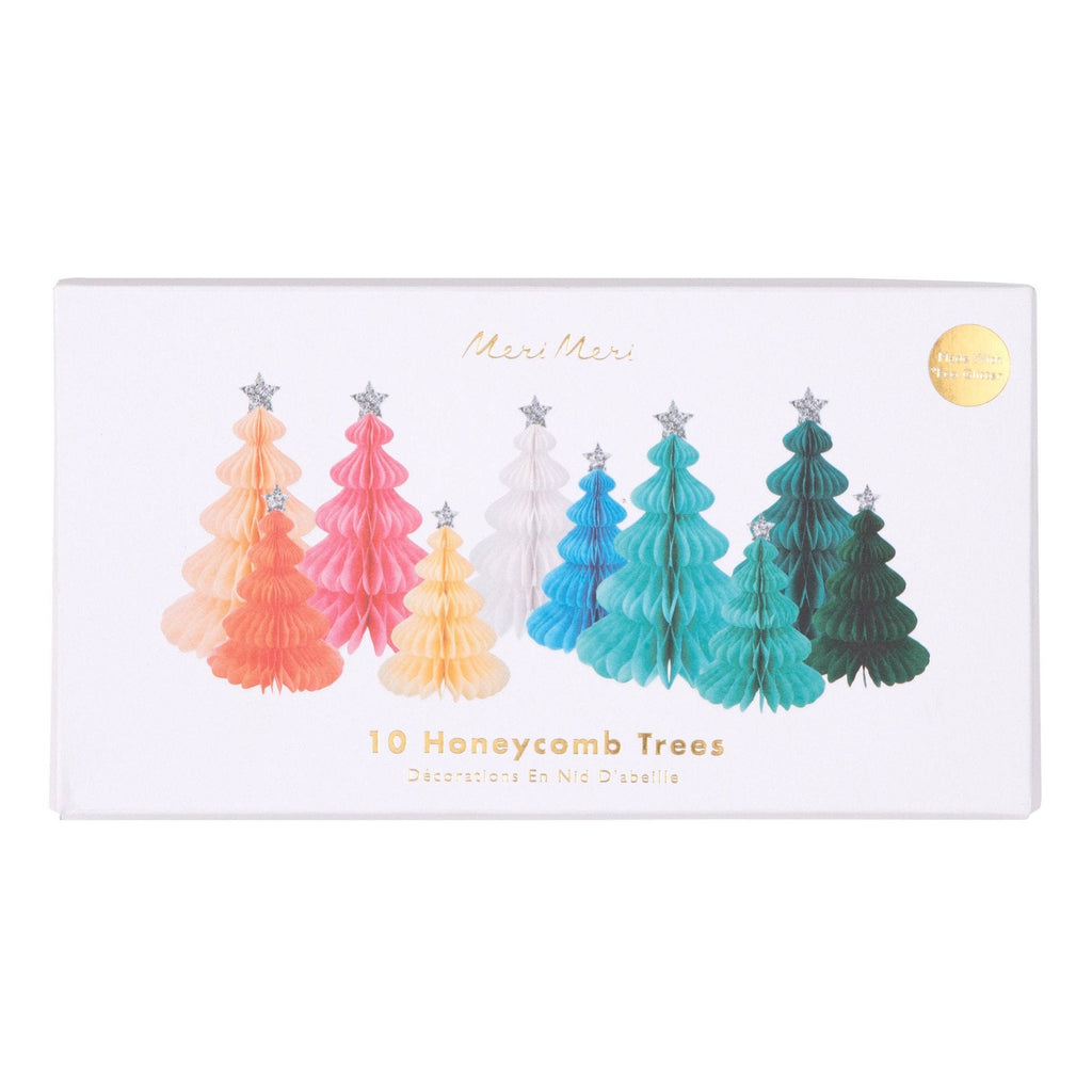 Rainbow Forest Honeycomb Decorations