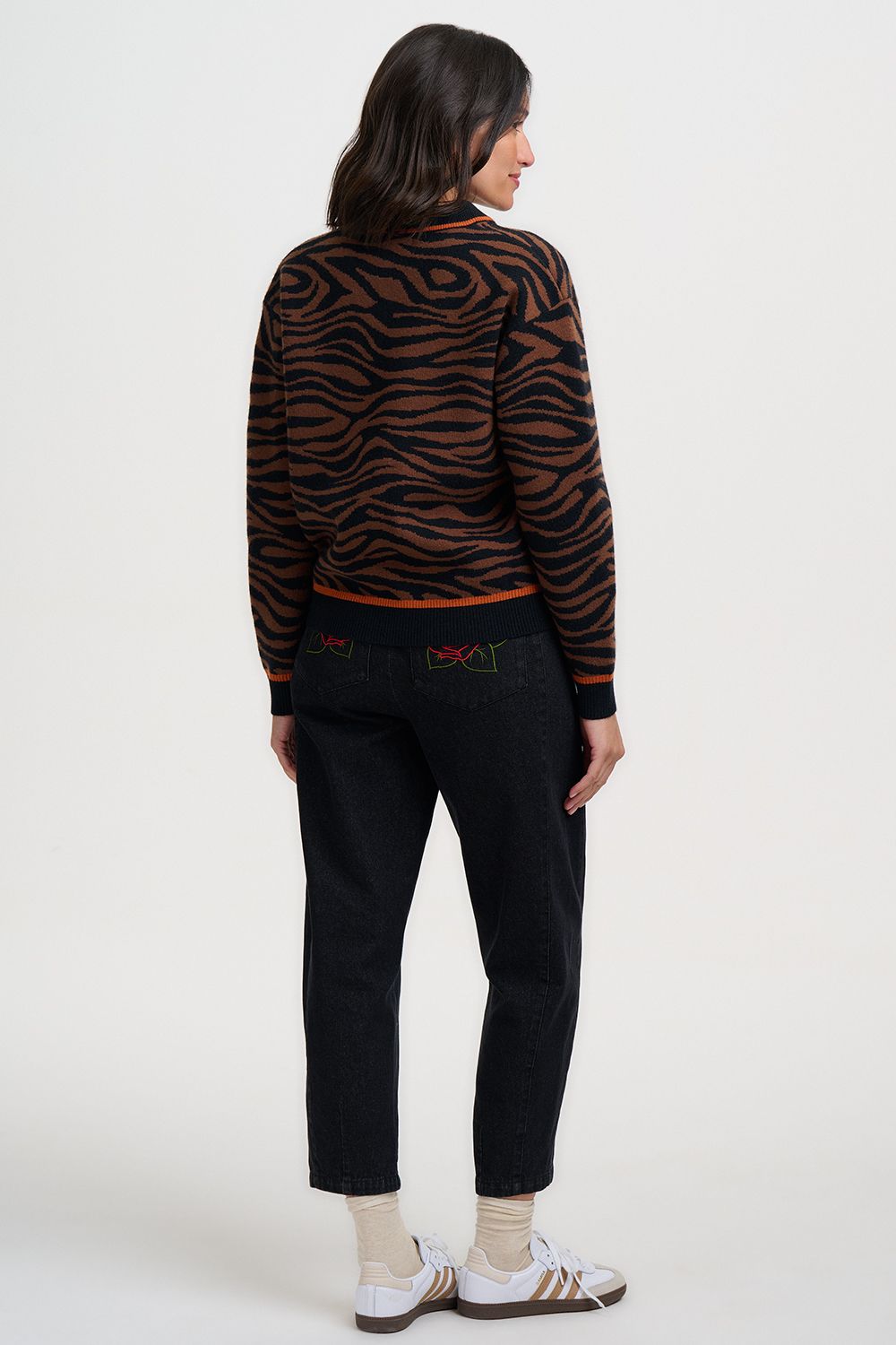 Sugarhill Brighton Solana Knitted Bomber Jacket