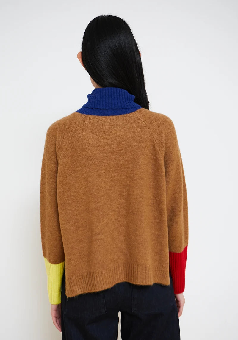 Dr Bloom Camel Giggle Sweater