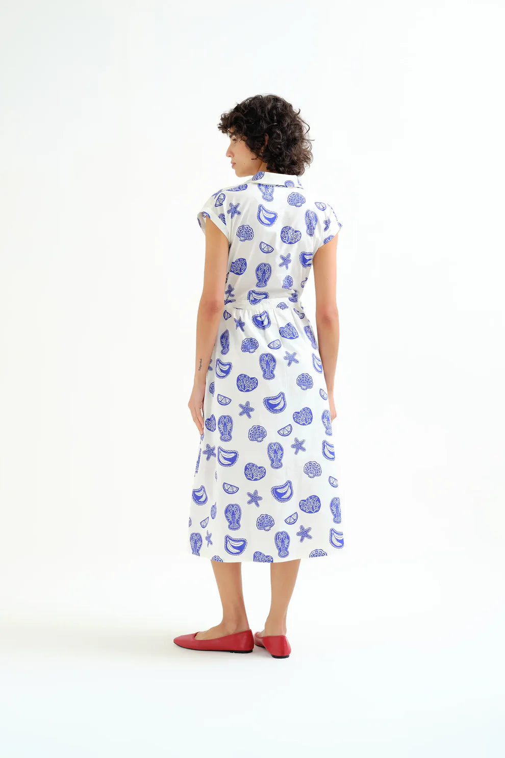 Lobster Midi Dress