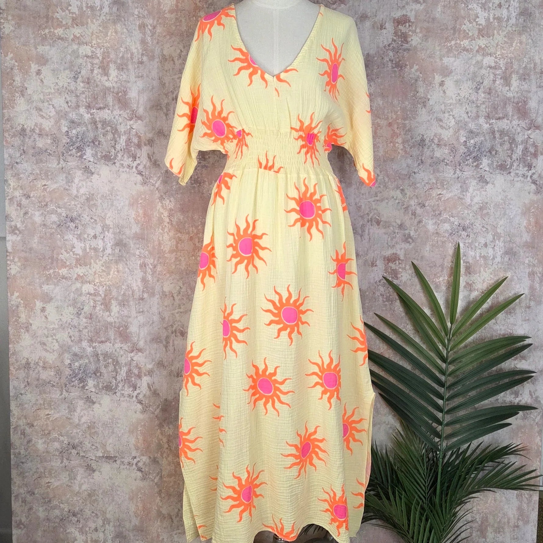 Neon Yellow Sunrays