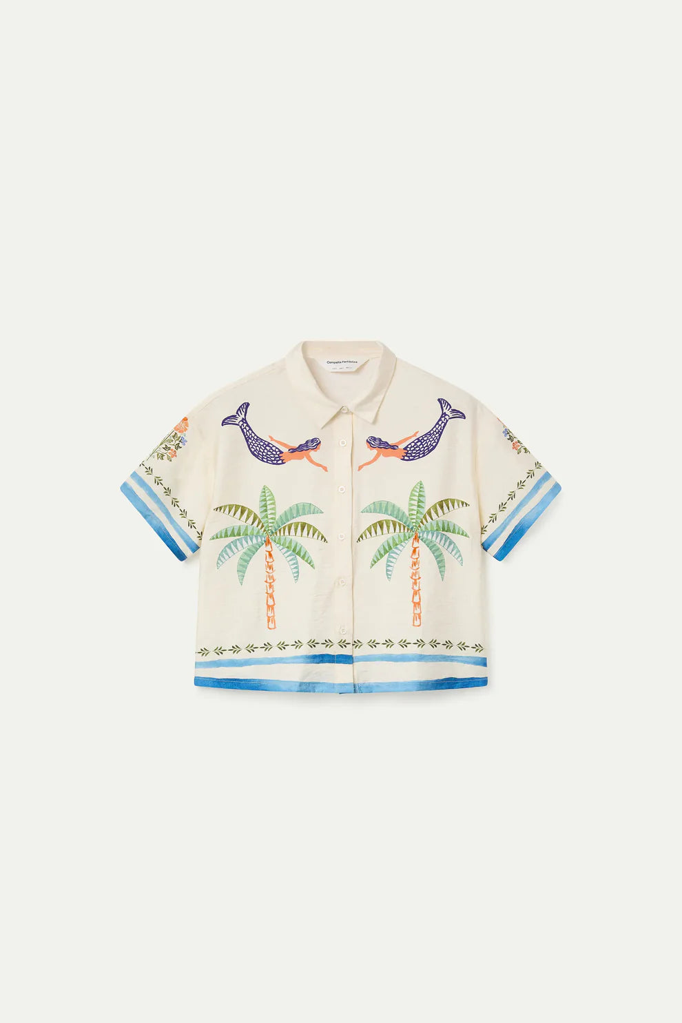 Palm and Mermaid Shirt