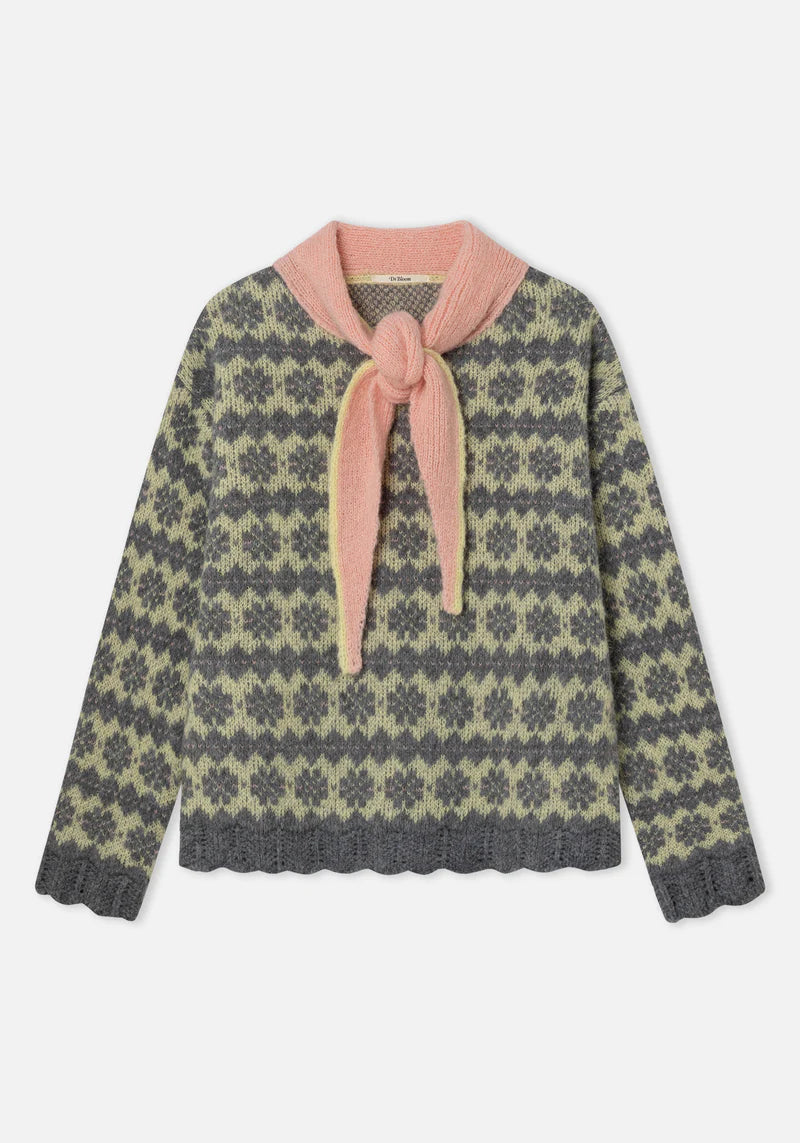 Dr Bloom Pink Cowboy Sweater
