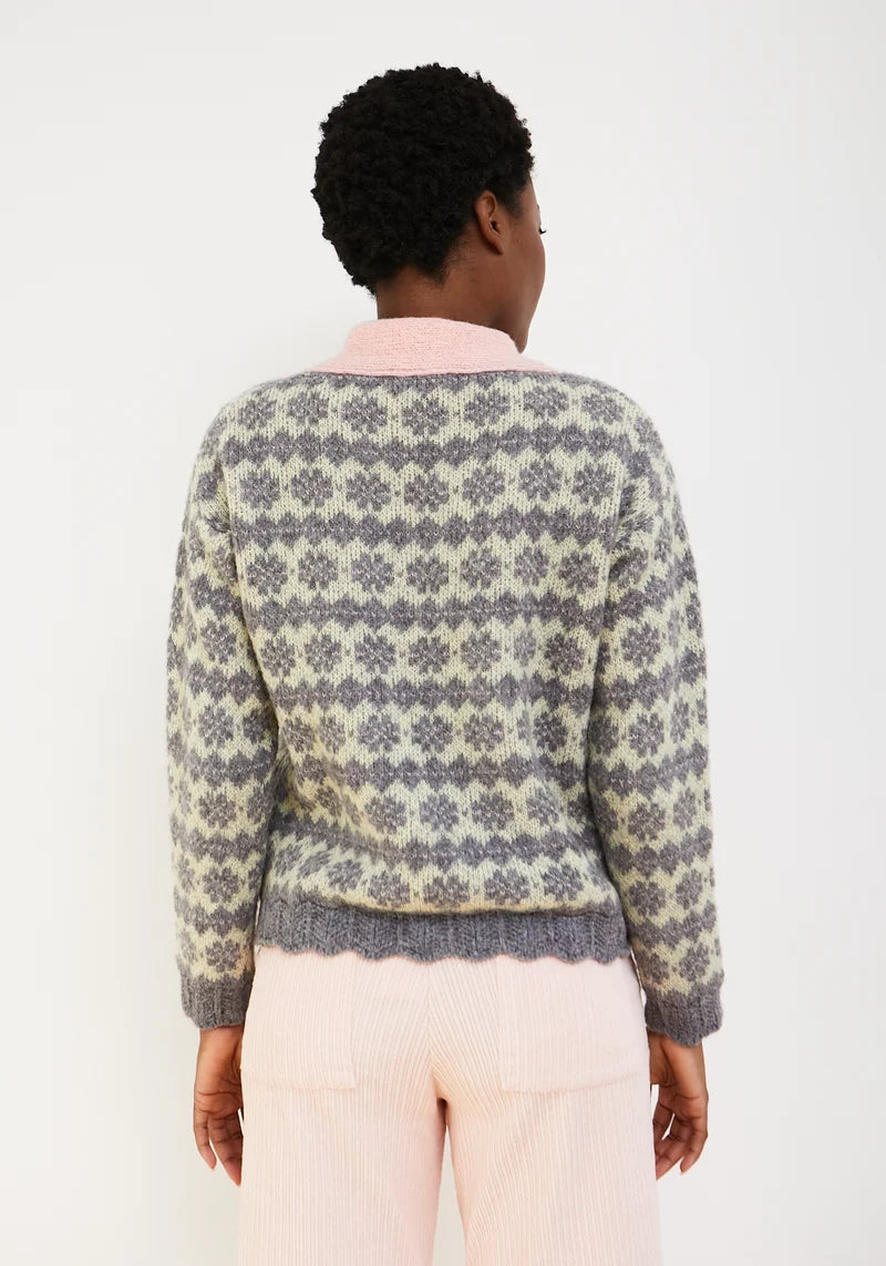 Dr Bloom Pink Cowboy Sweater