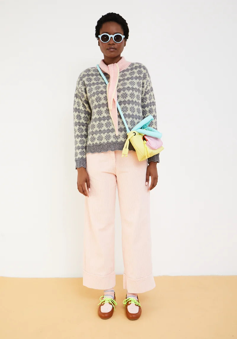Dr Bloom Pink Cowboy Sweater