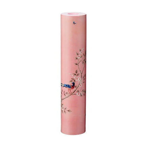 Chinoiserie Candlestick - pink
