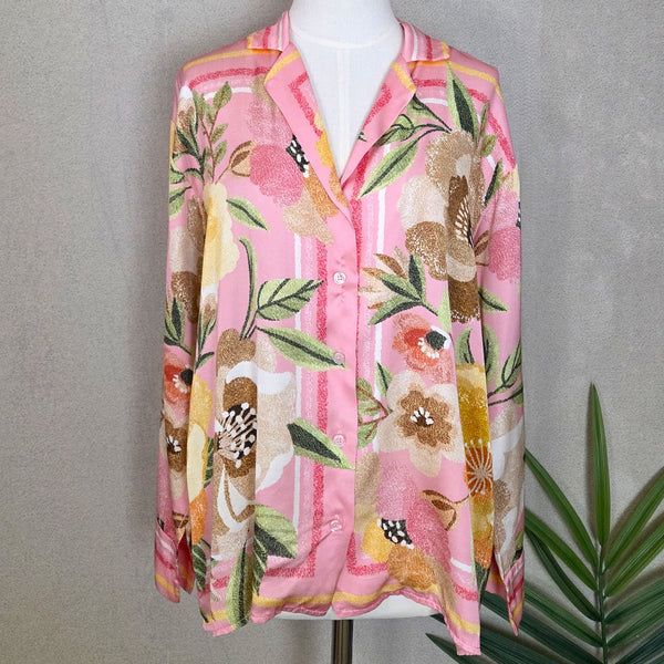 Oversized Viscose Floral shirt