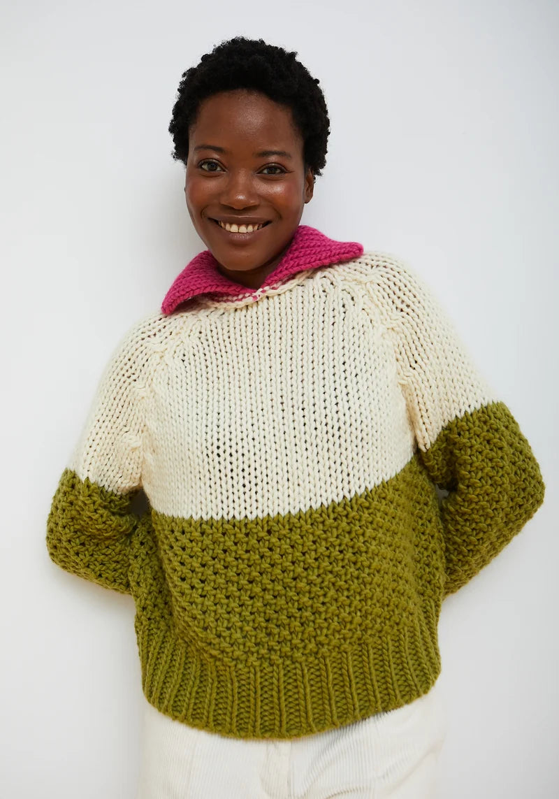 Dr Bloom Pistachio Glase Sweater