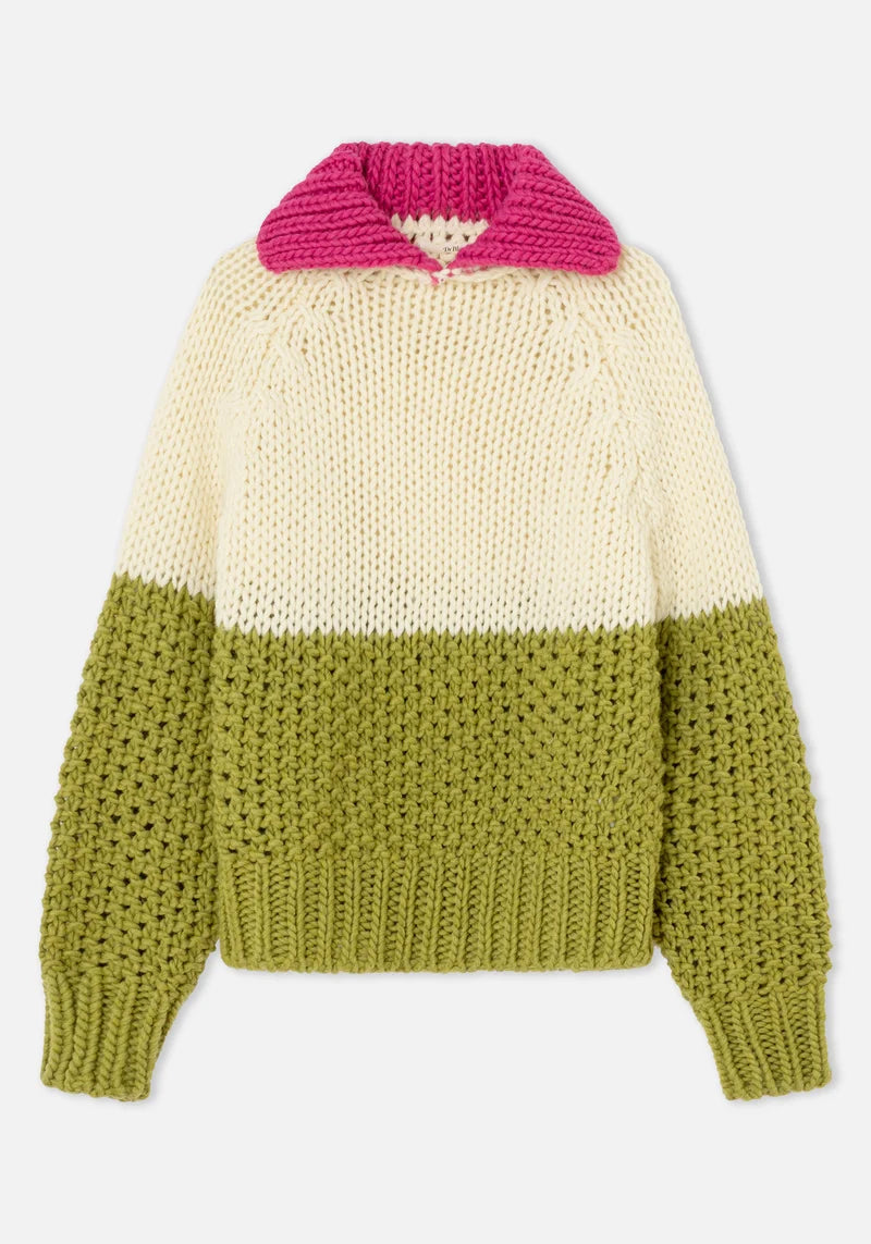 Dr Bloom Pistachio Glase Sweater