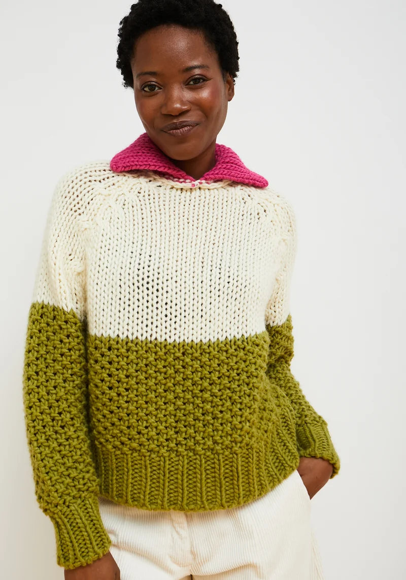 Dr Bloom Pistachio Glase Sweater