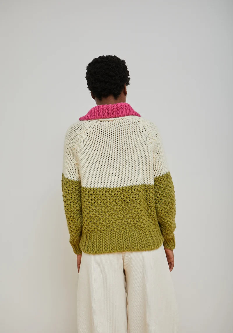 Dr Bloom Pistachio Glase Sweater