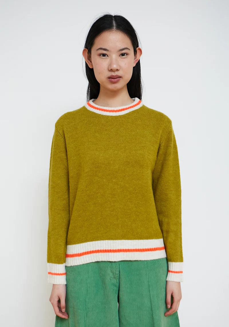 Dr Bloom Pistashio Berry Sweater