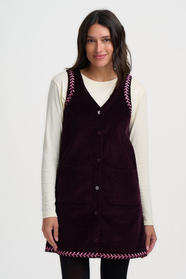Sugarhill Vera Cord Tunic Dress