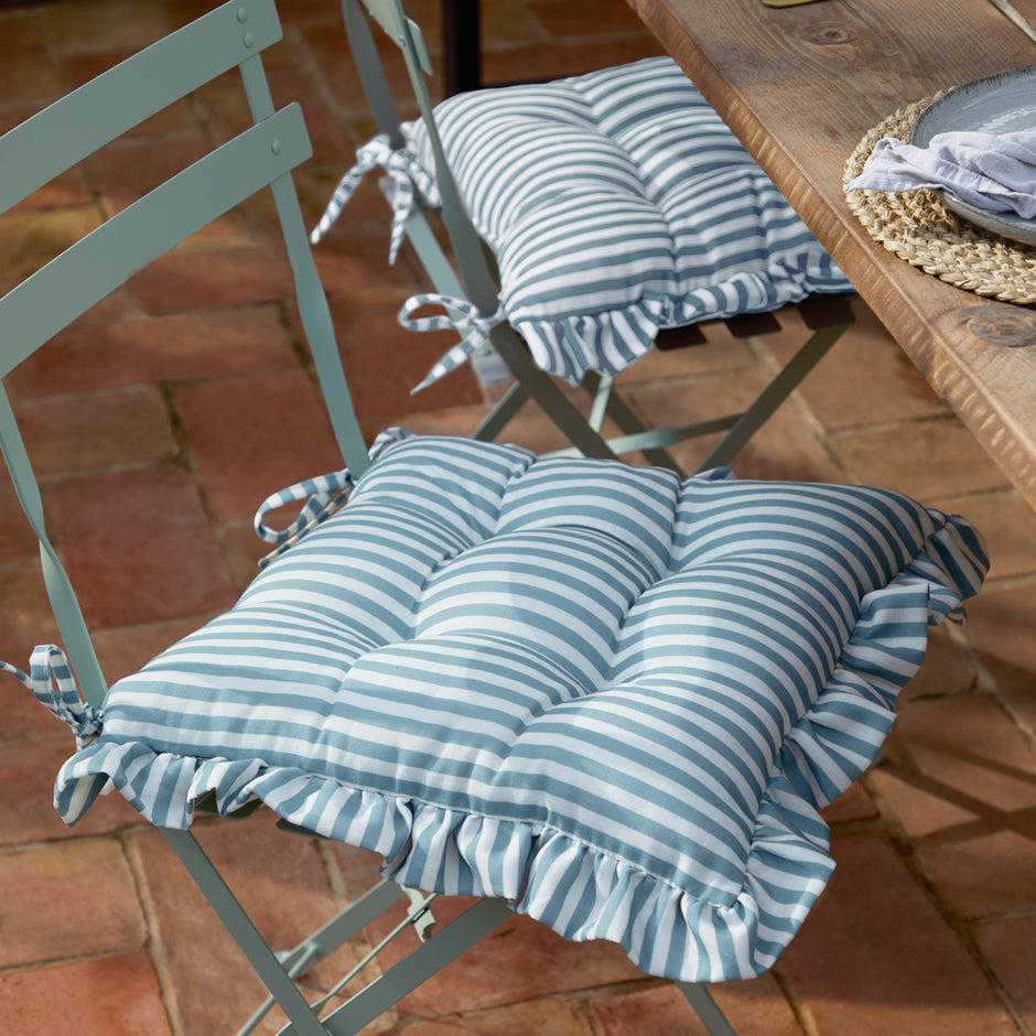 Yard Millie Ruffle Outdoor Cushion Set of 2