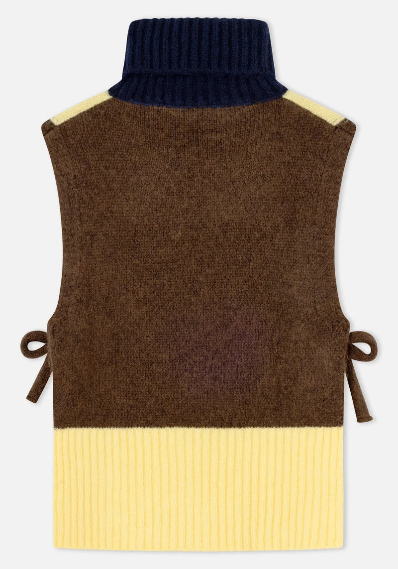 Dr Bloom Yellow Clue Sweater Vest