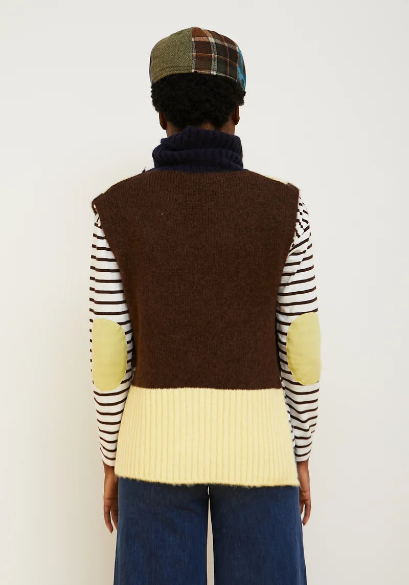 Dr Bloom Yellow Clue Sweater Vest