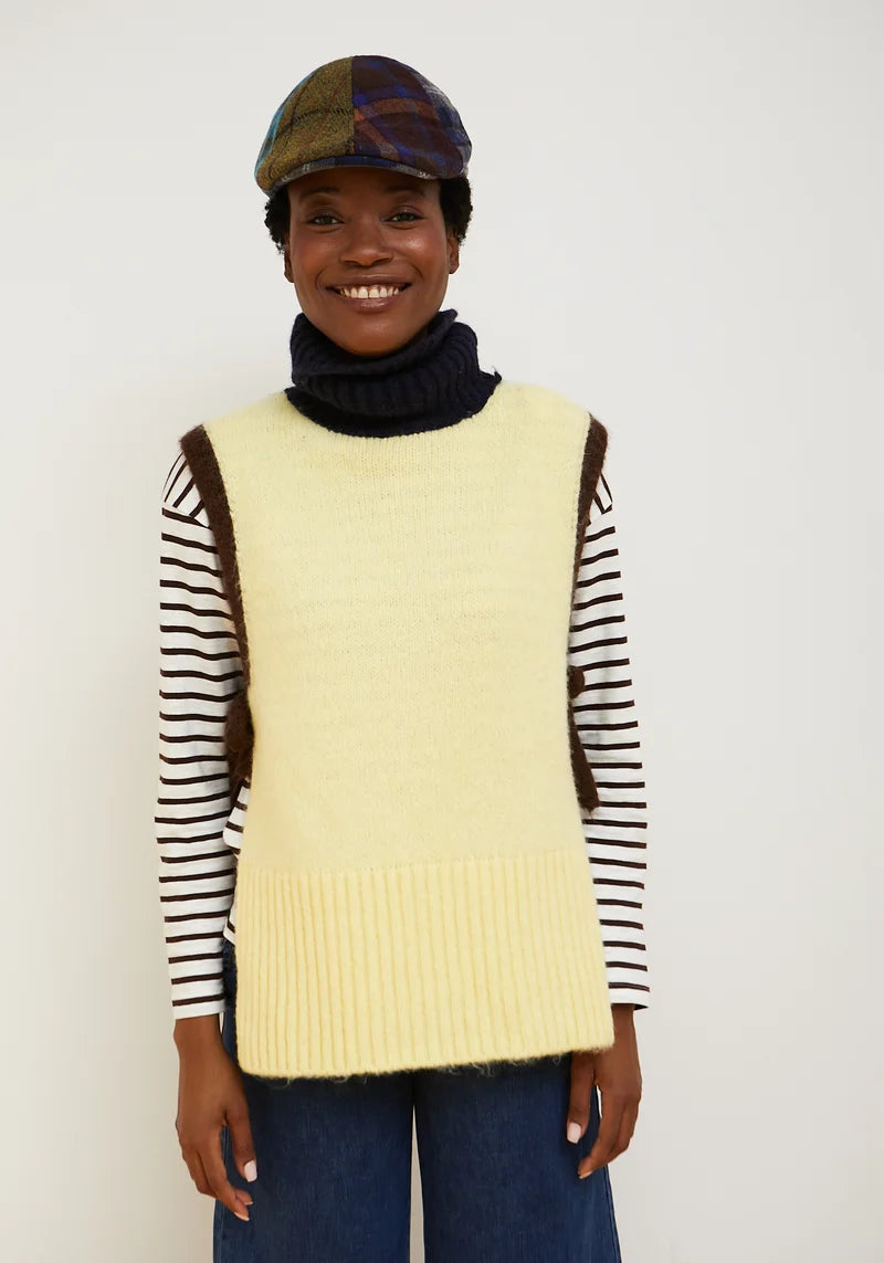Dr Bloom Yellow Clue Sweater Vest