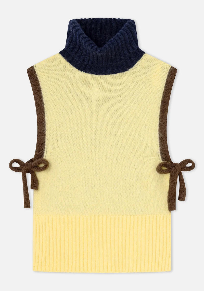 Dr Bloom Yellow Clue Sweater Vest